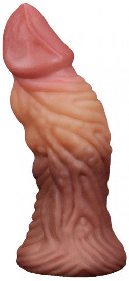 Monster dildo z dvojitého silikonu Fantasy Cock (18 cm)