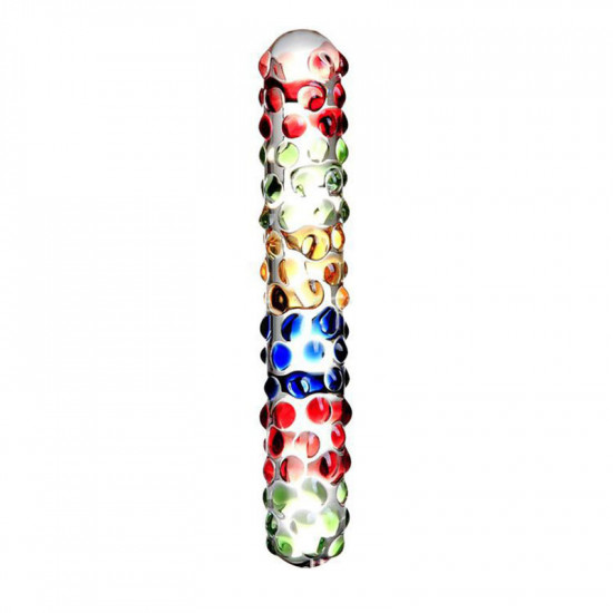 Skleněné dildo Wanderlust Me (17 cm)