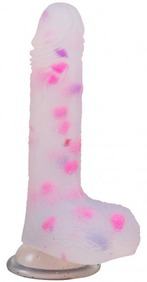 Dildo se třpytkami Bliss (18 cm)