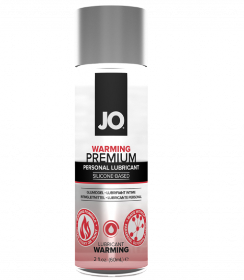 System JO Silikonový lubrikační gel Premium Warming (60 ml)